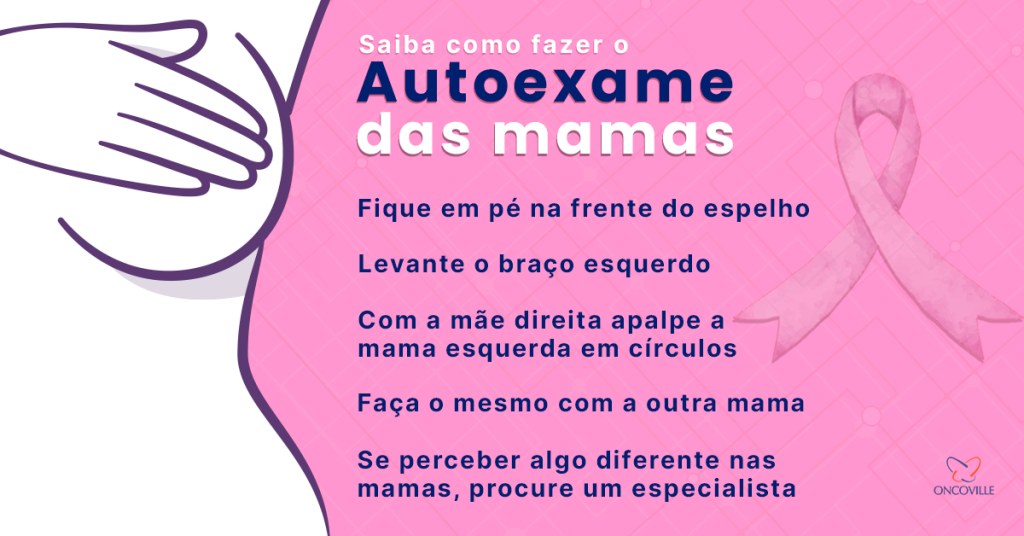 Autoexame das mamas, você sabe como fazer?