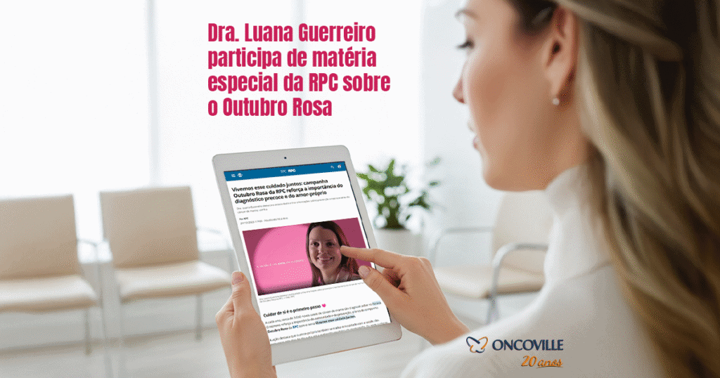 Dra. Luana Guerreiro participa de matéria especial da RPC sobre o Outubro Rosa