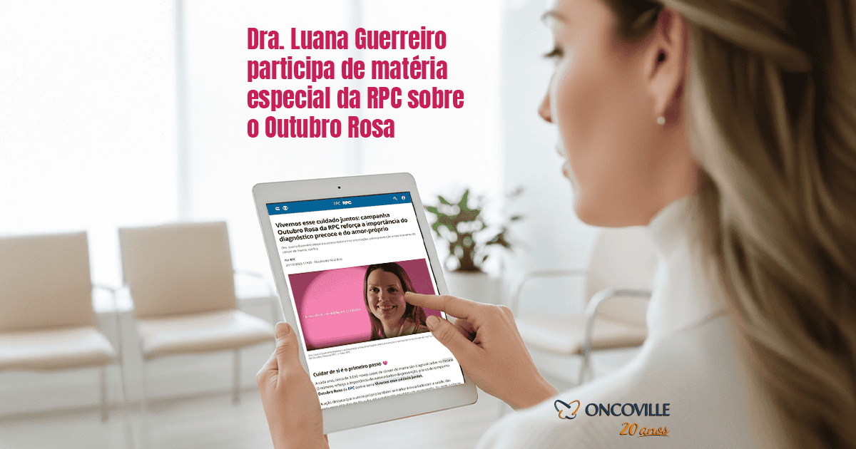 Dra. Luana Guerreiro participa de matéria especial da RPC sobre o Outubro Rosa