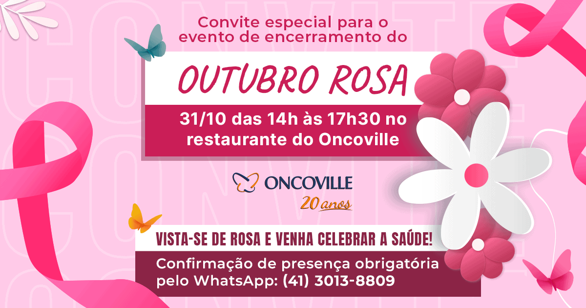 Histórias de superação e acolhimento marcam encerramento do Outubro Rosa no Oncoville