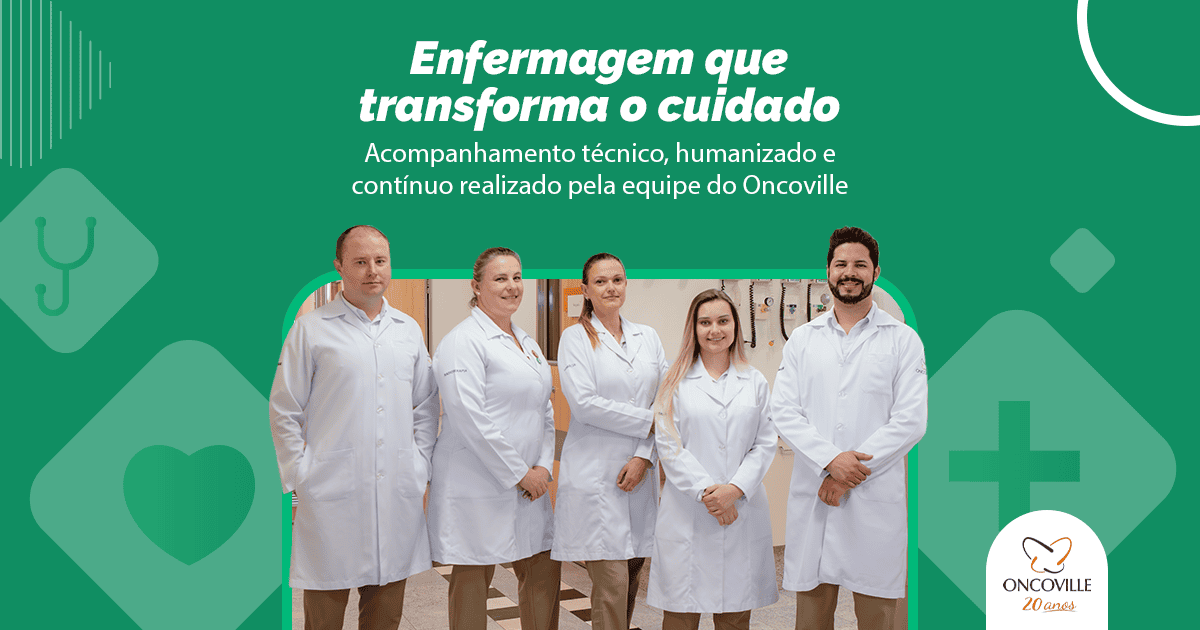 Enfermagem é peça-chave no cuidado